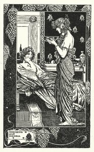 Teseo e Medeia (litografia) da Thomas Heath Robinson
