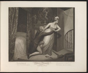 La ragazza modesta respinge le avances illecite del padrone da Thomas Hellyer