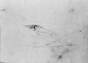 Vista della montagna [Catskills] dal taccuino, ca. 1860-ca. 1864 da Thomas Hewes Hinckley