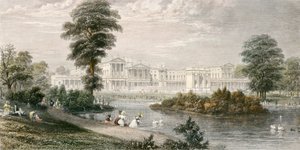 Buckingham Palace, Westminster, Londra, 1835 da Thomas Higham
