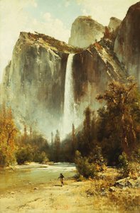 Cascate Nuziali, Yosemite da Thomas Hill