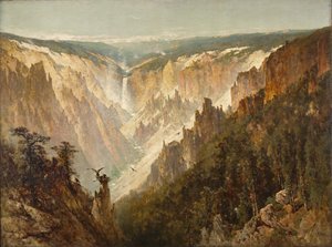 Il Grand Canyon dello Yellowstone da Thomas Hill