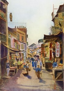 Una strada a Macao da Thomas Hodgson Liddell