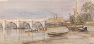 Ponte di Westminster dalla Riva di Lambeth da Thomas Hollis