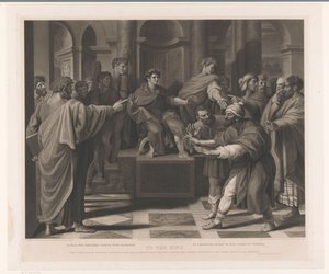 Elymas colpito da cecità da Paolo da Thomas Holloway