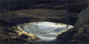 Interno della grotta a Porth yr Ogof