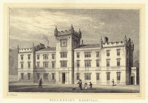 Ospedale di Gillespie da Thomas Hosmer (after) Shepherd