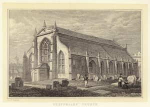 Chiesa di Greyfriars da Thomas Hosmer (after) Shepherd