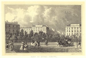 Parte del Royal Circus da Thomas Hosmer (after) Shepherd