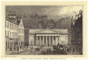 Istituzione Reale, da Hanover Street da Thomas Hosmer (after) Shepherd