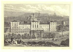 La Prigione, da Calton Hill da Thomas Hosmer (after) Shepherd