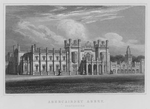 Abbazia di Abercairney, Perthshire da Thomas Hosmer Shepherd