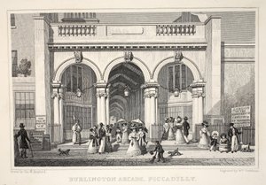 Burlington Arcade, Piccadilly, da 