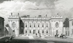 Burlington House, Royal Academy of Arts, Piccadilly, Londra, c.1829-31 da Thomas Hosmer Shepherd
