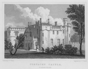 Castello di Cortachy, Forfarshire da Thomas Hosmer Shepherd