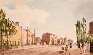 Vista della Riforma Femminile e della Nuova Cappella della Scuola Filantropica, St. George