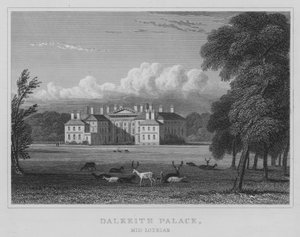 Dalkeith Palace, Mid Lothian da Thomas Hosmer Shepherd