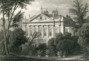 Casa di Earl Spencer, Green Park, 1829 da Thomas Hosmer Shepherd