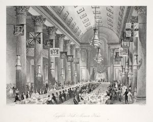 Sala egiziana, Mansion House, da 