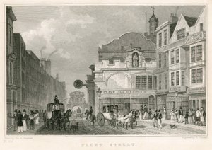 Fleet Street, Londra da Thomas Hosmer Shepherd