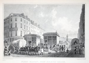 Fleet Street, dal ponte di Holborn, da 