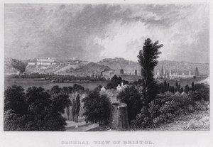 Veduta generale di Bristol da Thomas Hosmer Shepherd