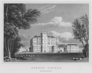 Castello di Gordon, Banffshire da Thomas Hosmer Shepherd