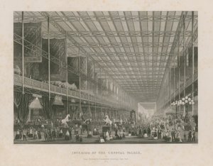 Interno della Grande Esposizione, 1851 da Thomas Hosmer Shepherd