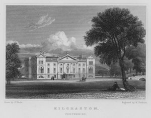 Kilgraston, Perthshire da Thomas Hosmer Shepherd