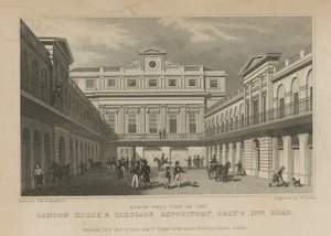 Deposito di cavalli e carrozze di Londra