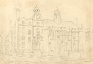 Middle Temple Hall da Thomas Hosmer Shepherd