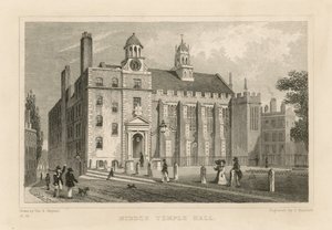 Middle Temple Hall da Thomas Hosmer Shepherd