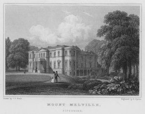 Monte Melville, Fifeshire da Thomas Hosmer Shepherd