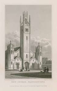 Nuova Chiesa, Haggerston da Thomas Hosmer Shepherd