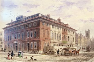 Vecchia Casa in New Street Square, Fronte Sud-Est da Thomas Hosmer Shepherd