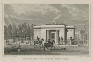 Uno dei nuovi padiglioni, Hyde Park, Londra