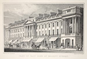 Parte del lato est di Regent Street, da 