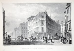 Piccadilly, da Coventry Street, da 