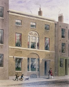Plumbers Hall in Great Bush Lane, Cannon Street, 1851 da Thomas Hosmer Shepherd