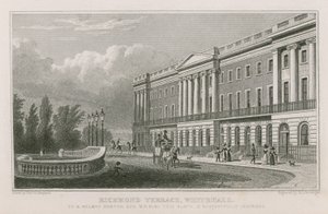 Richmond Terrace a Whitehall da Thomas Hosmer Shepherd