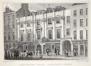 Shaftesbury House, Aldersgate Street, da 