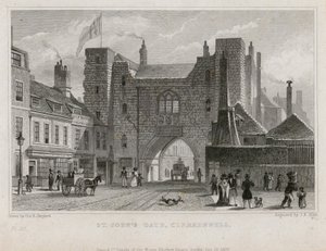Porta di San Giovanni, Clerkenwell da Thomas Hosmer Shepherd