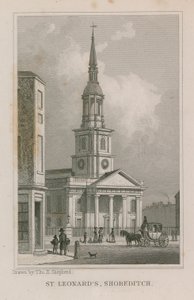 San Leonardo, Shoreditch da Thomas Hosmer Shepherd