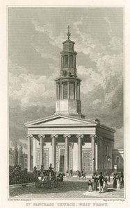 Chiesa di San Pancrazio, fronte ovest da Thomas Hosmer Shepherd