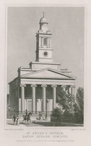Chiesa di San Pietro, Eaton Square, Pimlico da Thomas Hosmer Shepherd
