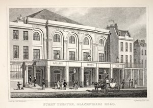 Teatro di Surry, Blackfriars Road, da 