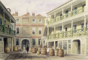 The Bell Inn, Aldersgate Street da Thomas Hosmer Shepherd