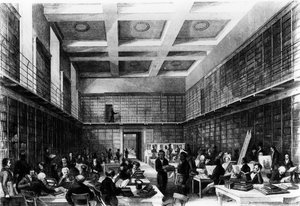 La sesta sala di lettura del British Museum, pubblicata in 