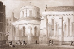 La Chiesa del Tempio, come restaurata da Thomas Hosmer Shepherd