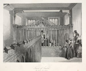 Torre di Londra, la stanza dei gioielli della corona, da 